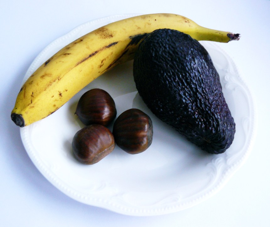 awokado banan schoko krem