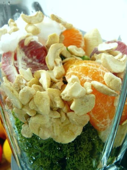 koktajl styczniowy jarmuz nerkowce